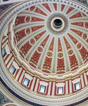 Inner Capitol Dome Cleaning