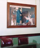 ONE OF FOUR CONSERVED OAKLEY PRINTS  REHUNG IN CAPITOL 
