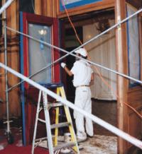 STAINING WOOD DOORS